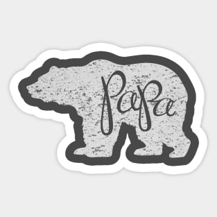 Papa Bear Sticker